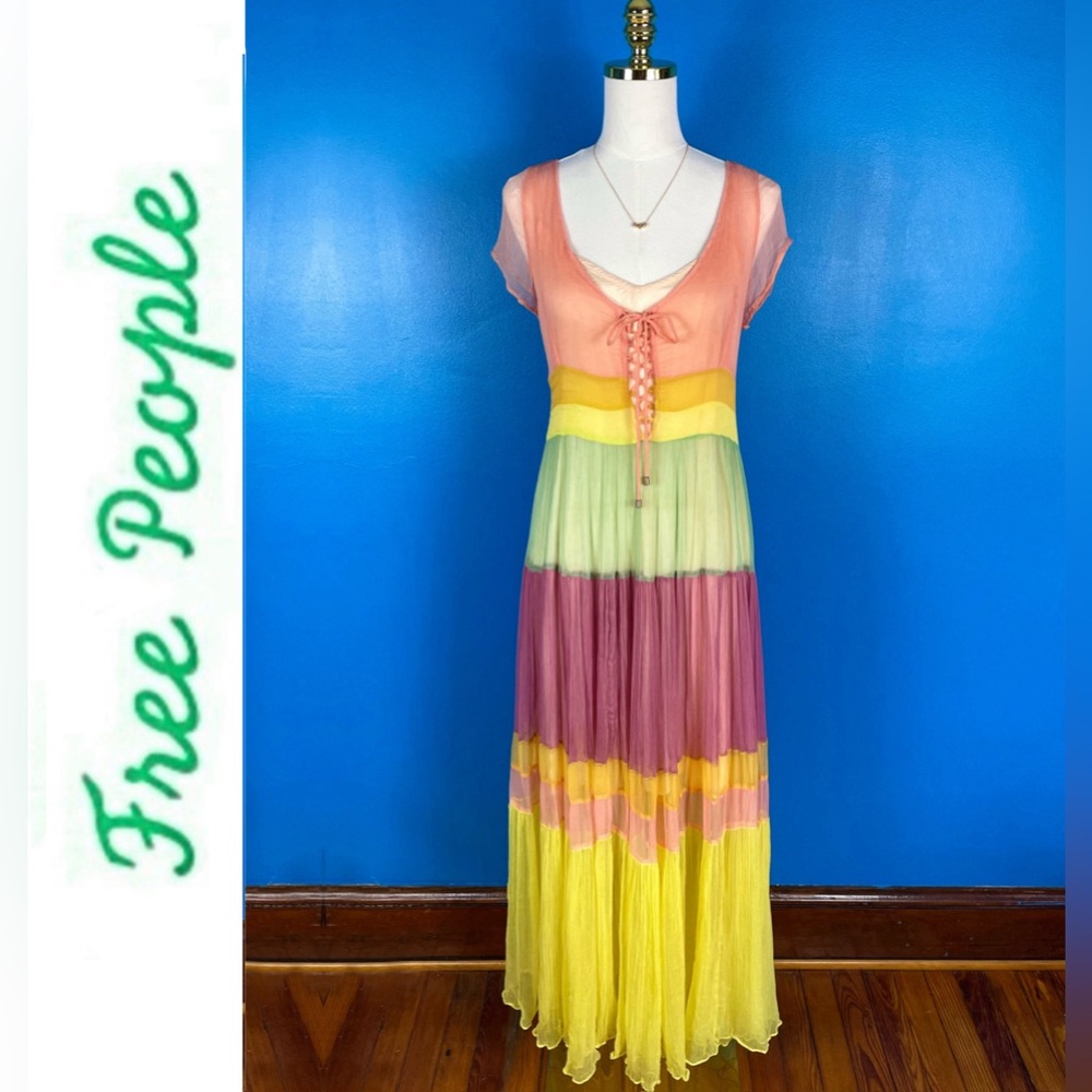 FREE PEOPLE "Hocus Pocus" Maxi Dress-  LIKE NEW, Size Medium